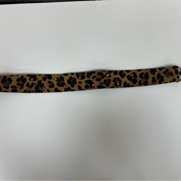 Leopard Print Purse Stray 2 Bar West 21 inches